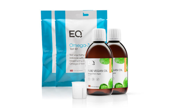 Pure Vegan Oil met 2 bloedtesten | 6 mnd abonnement